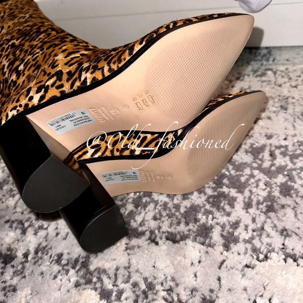 Price Firm - SCHUTZ Fur + Leather Boots - Picture 11 of 11